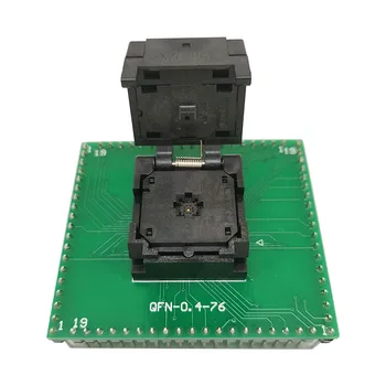 ANDK QFN20 MLF20 WLCSP20, da DIP20 Programiranje Socket Adapter Pin Igrišču 0,4 mm spiral IC v Telo Velikosti 3*3 Test Vtičnice ZIF adapter