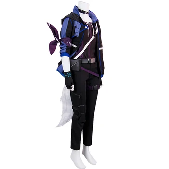 Anime! Arknights Steward Bitka Obleko Gothic Enotno Cosplay Kostum Celoten Sklop Halloween Stranka Obleko Za Moške Brezplačna Dostava