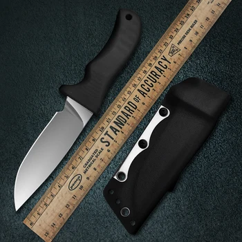 ATS-34 Jekla Džungle Survival Nož Bushcraft Noži G10 Ročaj Fiksno Rezilo Lovski Nož z Kydex Scabbard za samoobrambe