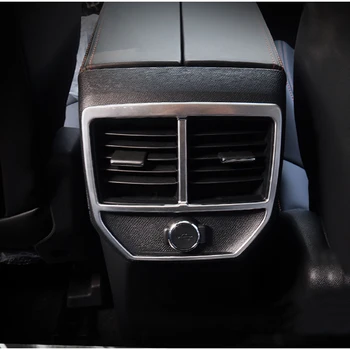 Avto Notranje zadeve Armrest Zadaj klimatska Naprava Prezračevalni Odprtini Okvir Okrasni Pokrov Trim Za Peugeot 3008 GT 2016 2017 4008 5008