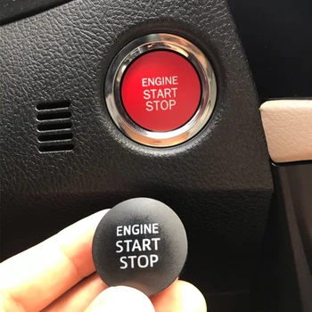 Avto Start Stop Motorja Potisnite Stikalo Trim Gumbi za Toyota Corolla Chr Yaris Avensis Auris Camry C-HR GT86 Rav4 2019 2020 2018 40
