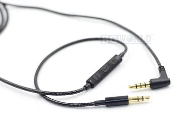 BGWORLD Zamenjava avdio kabel z daljinskim upravljalnikom za Skullcandy Crusher / Aviator slušalke slušalke slušalke kabli