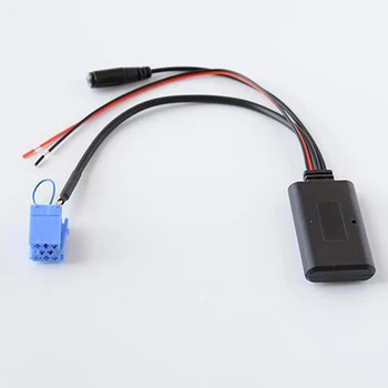 Biurlink Bluetooth AUX vhod Audio Kabel, Mikrofon Klicna Prosti Tok ISO 8Pin za Smart Fortwo 450 Radio MP3 Pomožne