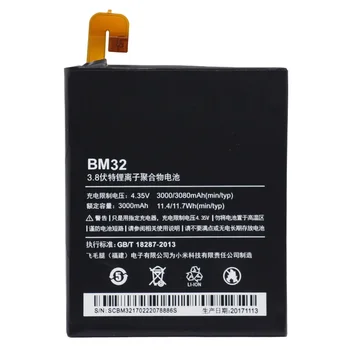BM32 Za Xiaomi M4 Mi4 Mi 4 Litij-Polimer Zamenjava Baterije Original Bateria 3080mAh Brezplačna Orodja
