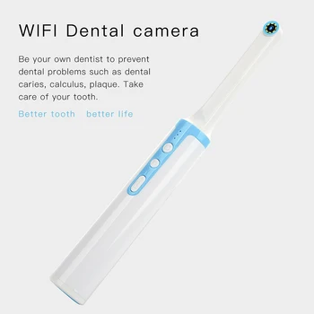 Brezžični WiFi HD USB Znotraj Ustne Zobni Intraoral Kamera Zobozdravnik Naprave LED Luči v Realnem času, Video Pregled Beljenje Zob Orodje