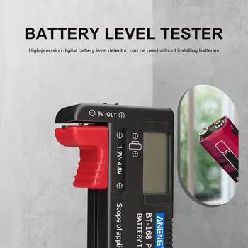 BT-168 PRO Baterije Tester lahko Preizkusite 18650 Baterija Zmogljivosti Tester natančen Digitalni Prikaz Baterije Merilni Instrument