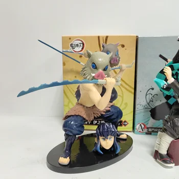 Demon Slayer Slika Tanjirou Nezuko Inosuke Figur Igrače Anime Kimetsu ne Yaiba ichiban KUJI PVC figuric Model Igrače