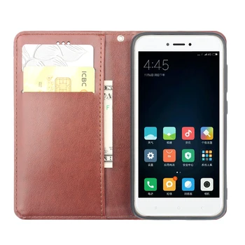 Denarnica Flip Primeru za Xiaomi Redmi 4X 8 7 6 5 Plus Usnjena torbica Xiaomi Redmi Opomba 8 Pro 8t 8 7 5 6 pokrov za Xiomi Mi 10 9t Pro