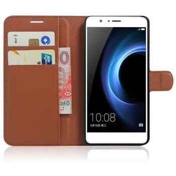 Denarnica primeru za Kartico sim Telefon Primerih za Huawei Honor 8 pu Usnja Kritje Primera Zaščitni tulec,