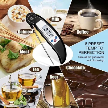 Digitalni Hrane Termometer Sonda za Meso Žar za peko na žaru Hrane, Kuhanje Instant Preberite Kuhinja Orodja AUG889
