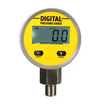 Digitalno Hidravlično manometer 0-250BAR/25Mpa/3600PSI (G/NPT1/4) -Base Vstop