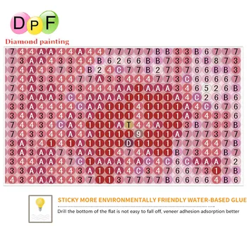 DPF Diamond Vezenje krog polno Diy Diamond Slika 