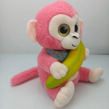Električni Plišastih Igrač Opica, ki ima Banana Snemanje Učenje, Da Govorijo Swing Starš-otrok Interakcije Izobraževanja v Zgodnjem Otroštvu