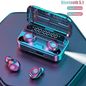 F9 TWS Brezžične Slušalke Bluetooth Slušalke 2000mAh Moči Banke 9D Stereo Šport Nepremočljiva Čepkov Slušalke Z Bliskavico