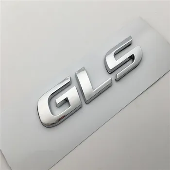 Forten Kraljestvu Avto Besedo GLS Zadaj Prtljažnik Emblem ABS Chrome Plastičnih 3D Pismo tovarniška ploščica Nalepke Auto Značko Decal