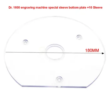 Graviranje Stroj Elektromehanske Lesa Rezkanje Profiliranih Tulko pleksi steklo Dnu Tablice W/ Baker Tulko za Bosch1600