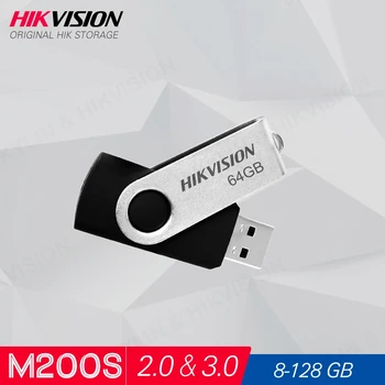 Hikvision HikStorage USB Flash Disk 8GB 16GB 32GB 64GB Mini Pen Drive USB2.0 USB3.0 Pendrive Memory Stick Shranjevanje #M200S