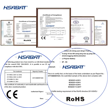 HSABAT 2650mAh AB553446BU Baterija za samsung E2652,C3300,C3300K,E2120,E3300,S5150,M3200,B100,L250,L258,M628,W539,X989