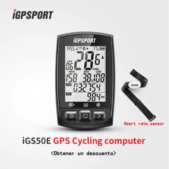 IGPSPORT GPS Kolesarski Računalnik Dodate HR40 srčnega utripa, Spremljanje Najhitrejši 5S Položaja Brezžični iGS50E kolo prevožene poti