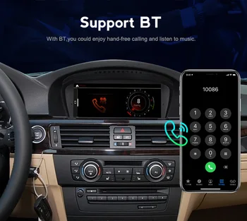 IPS HD 4+64 G Android 10.0 Avto Dvd Navi Igralec ZA BMW X5 E70/X6 E71 Original CIC CCC avdio Sistem gps stereo auto vse v enem