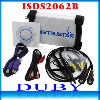 ISDS2062B Virtual PC USB Oscilloscope DDS Signal 2CH 20 MHz pasovne širine 60MSa / s 12-bitni ADC FFT Analyzer