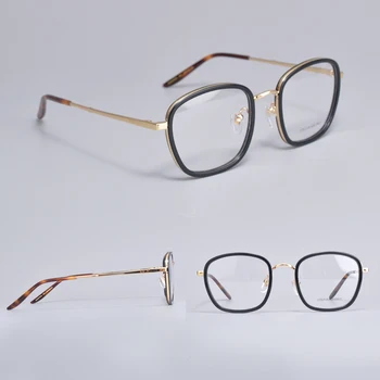 Italijanske Luksuzne blagovne Znamke optičnih očal okvir GG0678 Ploščo visoke kakovosti Kvadratnih Predpisovanje Očal okvir za ženske, moške