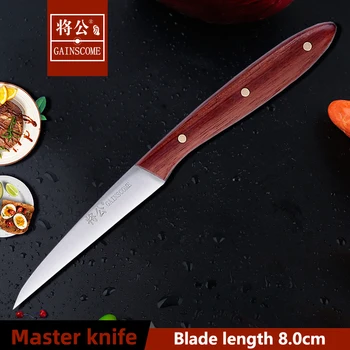 Iz nerjavečega Jekla Dvojno Vodi V Točkovanju Noži O Master Nož Kuhinjski 8 10 KOS Kuhar Hrane Carving Noži Nastavite Brezplačna dostava
