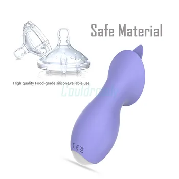 Jezik Lizanje Vibrator 10 Hitrost Vagina Masaža Ustni G-Spot Muco Klitoris Stimulator Ženski Masturbator Sex Igrače za Ženske