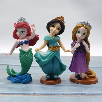 Klasične Disney Slika Princesa Sneguljčica Ariel Belle Zapleten Jasmina Pepelka Igrače, Lutke Akcijskih Figur Najboljše Xmas Darila