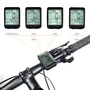 Kolo merilnik Hitrosti Brezžičnega bicyclec brezžični računalnik Gorsko Kolo merilnik Hitrosti Kolesa prevožene poti