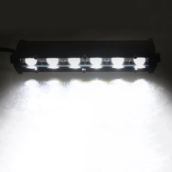 LED delovna Lučka 18 W LED Bar Luč za motorno kolo Traktorja Čoln Off Road 6LED Tovornjak SUV ATV Avto Luči za Dnevno Vožnjo Lučka