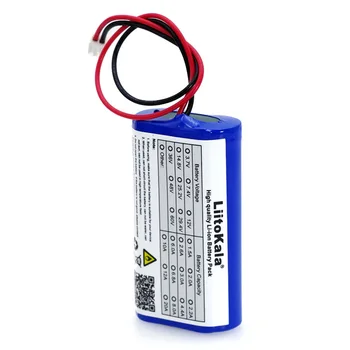 LiitoKala Ribolov Paket 3,7 v 5200 mah Litij-18650 Baterije LED Bluetooth Zvočnik Svetlobe 4,2 v Sili Baterije DIY + 2p plug