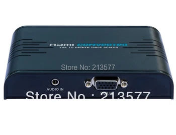 LKV352N Z Scaler VGA HDMI 1080P Pretvornik Z Avdio Prenosni RAČUNALNIK na HDMI Video Extender, Plug and play, Brezplačna dostava