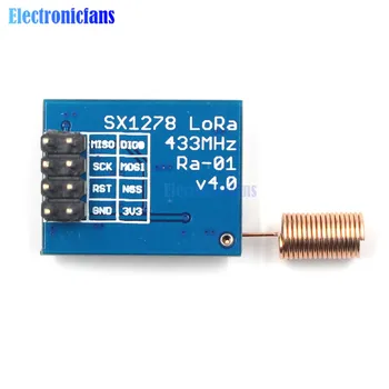 LoRa Modul SX1278 433MHz Brezžični Spread Spectrum Prenosnega Ra-01 DIY Komplet SPI Vmesnik z Anteno, Smart Meter Reading
