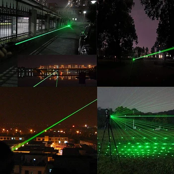 Lov 532nm 5mw Zeleni Laser Pogled laserski kazalnik Visoko Zmogljiva naprava, Nastavljiv Fokus Lazer laser pero Glavo Gypsophila