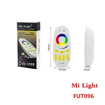 Mi Lahka, Zaslon na Dotik, 2.4 GHz, 4 Zone Touch RF RGBW Daljinski upravljalnik FUT096 Za Mi-Lahka RGBW RGBWW Žarnica Led Daljinski upravljalnik