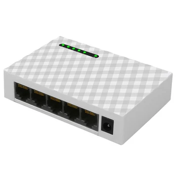 Mini 5-Port, Desktop 1000 Mb / s mrežno Stikalo Gigabit Hitro RJ45 Ethernet Preklopnik LAN Preklapljanje Hub Adapter dupleks Exchange
