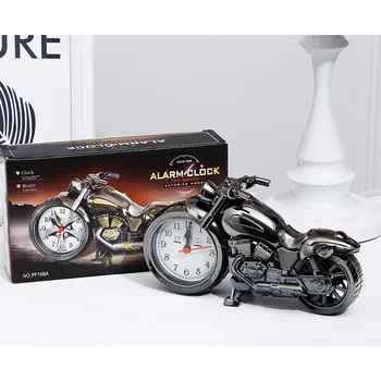 Mini Budilka Motocikel Budilka Vrhunsko motorno kolo Obliko Domov Dekoracijo Budilka Obrti Otrok Rojstni dan Darilo