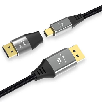 Mini DisplayPort, da DisplayPort Kabel, Mini DP v DP Kabel z Dvojno Mini DisplayPort in Standardni Priključki DisplayPort