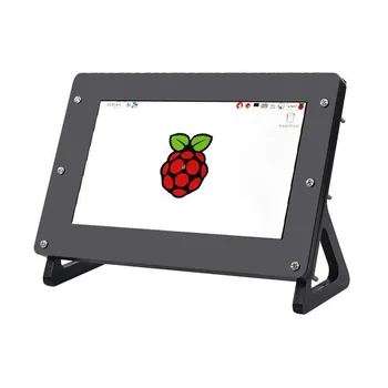 Novi 7-palčni 1024x600 LCD Zaslon Monitor + Voznik Penzion + Primeru za Raspberry Pi