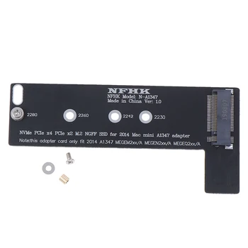 Novo kartico PCI-Ex4 M. 2 NGFF NVME AHCI SSD Pretvornik Sim Adapter Zamacbook Mini A1347