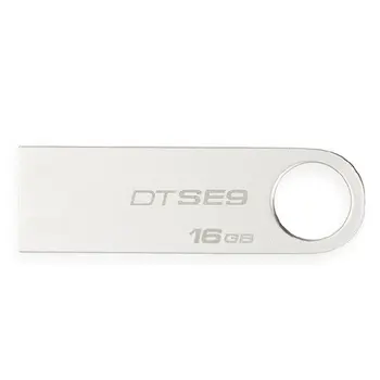 Original Kingston USB Flash Drive PenDrives 32GB USB 2.0 Pero Pogoni 16GB Kovinski Material DTSE9H Flash USB ključ