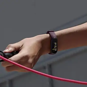 Original Xiaomi Mi Pasu 5 NFC Amoled Manšeta Meri Watch Face 11 Šport Načini Tracker Pametno Gledati Na Zapestje