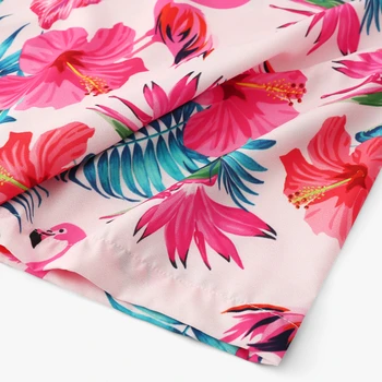 OSCN7 Priložnostne Tiskano Majico s Kratkimi rokavi Moški Ulica 2020 Havajih Plaži Oversize Ženske Modni Harujuku Srajce za Moške MX018
