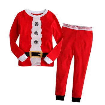 Otroci Sleepwear Dekleta Božič Pižamo Princesa Obleke, Fantje, Otroci Pižame, Oblačila Baby 2pc Dolg Rokav Bombažno Pižamo Določa