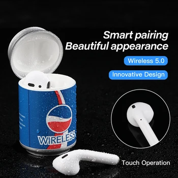 Pijača Lahko 10D Brezžične Slušalke Bluetooth Stereo Šport Tws Slušalke, telefon Brezžične Slušalke Bluetooth Gaming Čepkov