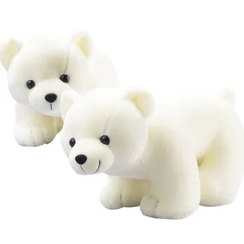 Polarni Medved Plišastih Igrač Majhnosti Srčkan Živali Lutka Mehko Bombažno Plišastih Igrač Otroci Rojstni Dan Božično Darilo
