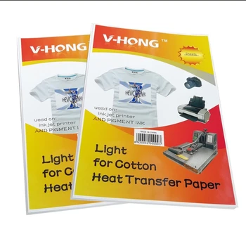Poliester tkanine, keramični Vrč sublimacija knjiga / A4 prenos toplote papir svetla ali temna oblačila A4 bombaž majica papir tiskalnik