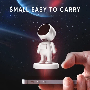 QIXTWO Telefon Univerzalno Stojalo Luksuzni 3D Astronavt MultiAngle Nastavljiv Večnamenske Magnetne Avto Nosilec Za iPhone 11 pro MAX X