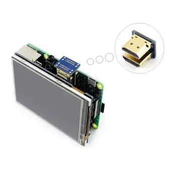 Raspberry Pi 3,5-palčni HDMI LCD zaslon na dotik, 3,5-palčni zaslon 60 fps 1920*1080 IPS